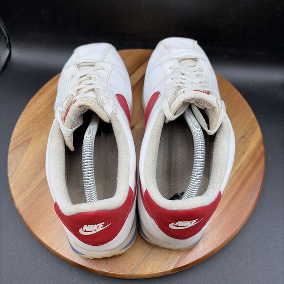 Nike Cortez Basic Forrest Gump Men\'s Size 11 Shoes Red White Leather Sneakers